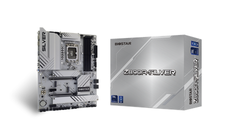 MAIN BIOSTAR Z890A-SILVER DDR5 (INTEL Z890/ SOCKET 1851, ATX, 4 KHE RAM)
