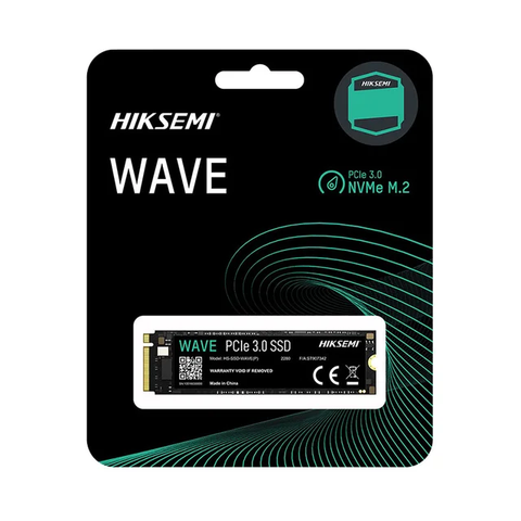 Ổ Cứng SSD HIKSEMI WAVE 512GB – M.2 2280 PCIe Gen3 x4 (Đọc 2500MB/s - Ghi 1025MB/s)
