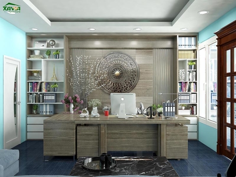 Thiết kế – thi công nội thất văn phòng Việt Hưng Company – Vạn Phúc – Hà Đông