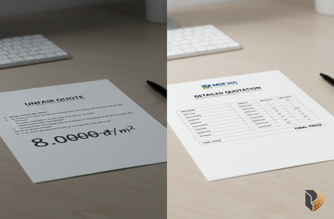 Cách Tính Chi Phí Gia Công MDF Chuẩn | Chống Đội Giá | MDF365