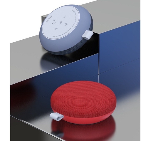 Loa Bluetooth Mini Không Dây DEVIA Kinton fabric có micro nghe nhạc gọi điện 120 phút BH 1 năm