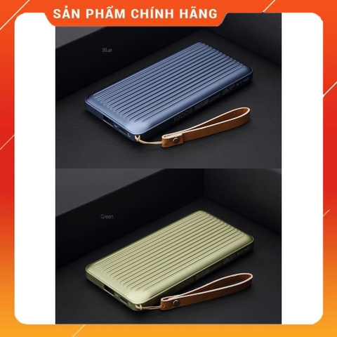 Pin dự phòng nhôm nguyên khối hỗ trợ sạc nhanh Rockspace Evo 10.000 mAh - Hàng chính hãng bảo hành 12 tháng