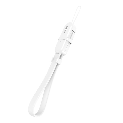 Dây cáp sạc typeC Rockspace S3 dành cho điện thoại kiêm móc khóa độ dài 21cm hàng chính hãng bảo hành 12 tháng