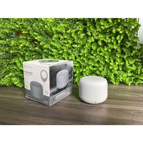 Loa mini không dây bluetooth DEVIA BT2602 Kintone Series chống nước có micro nghe nhạc tối đa 8h