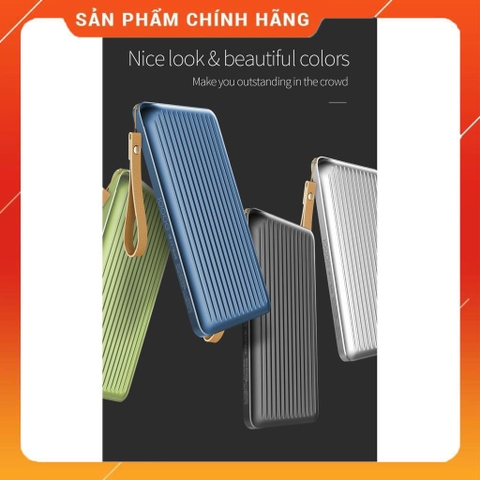 Pin dự phòng nhôm nguyên khối hỗ trợ sạc nhanh Rockspace Evo 10.000 mAh - Hàng chính hãng bảo hành 12 tháng