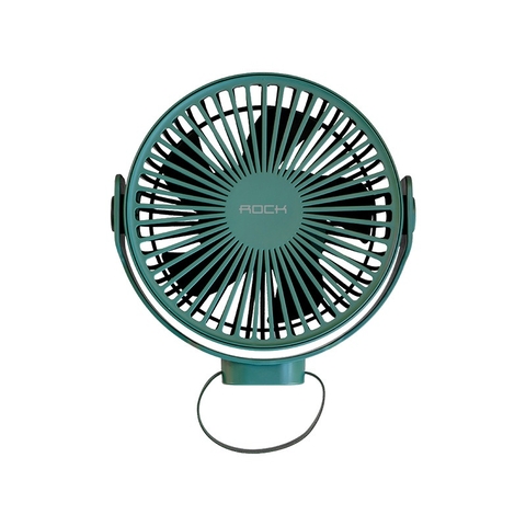 Quạt mini tích điện cầm tay để bàn treo tường Rockspace F35 pin 4000mAh chắc chắn tiện lợi có BH