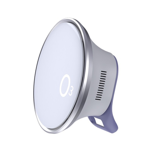 Máy tạo Ozone diệt khuẩn, khử mùi Rockspace O3 dùng trên xe hơi, phòng tắm, tủ quần áo, 2 màu xanh, bạc Hàng chính hãng