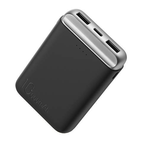 Sạc dự phòng mini chính hãng Rockspace P71 dung lượng 10.000 mAh  cho điện thoại iphone, Samsung, huawei, Oppo