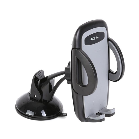 Giá đỡ điện thoại trên xe hơi Rock Deluxe Wild shield- Hàng chính  hãng bảo hành 12 tháng lỗi 1 đổi 1