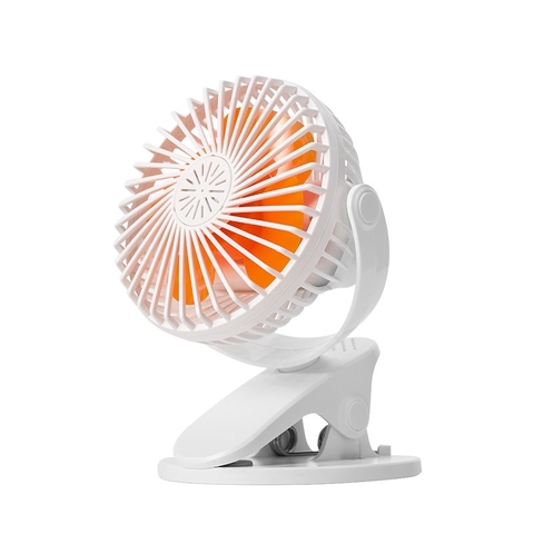 Quạt mini tích điện để bàn cầm tay Rockspace quạt kẹp bàn dùng liên tục đến 3h bảo hành 12 tháng