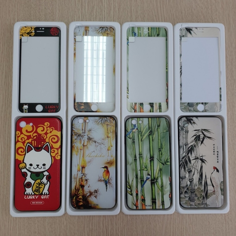 Kính cường lực full màn 3D WK hoa văn, độ cứng 9H dành cho iphone 6,iphone6s,iphone 7,iphone8 tặng kèm ốp chống sốc