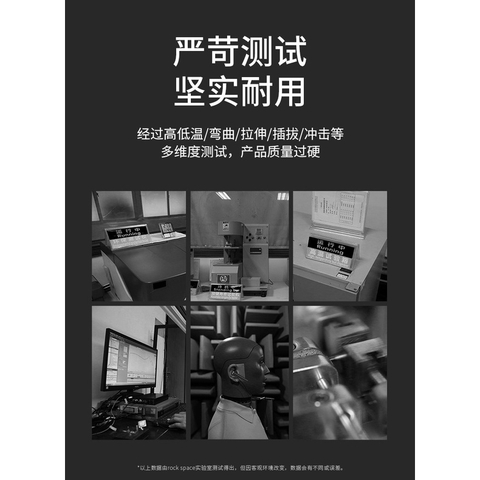 Tai nghe nhét tai có dây Rockspace ES04 chuẩn cắm 3.5mm có mic nghe gọi chơi game dành cho điện thoại hàng chính hãng