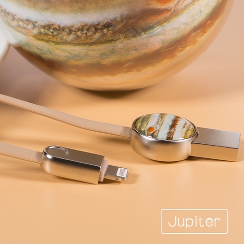 Dây cáp sạc nhanh iPhone Rockspace Hệ mặt trời Orb Series, sản phẩm chính hãng bảo hành 12 tháng 1 đổi 1.