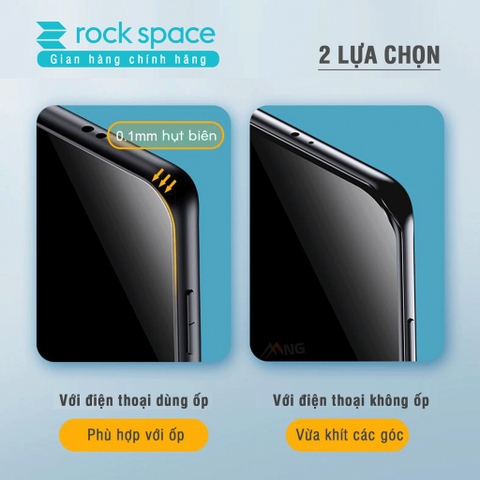 Kính cường lực PPF dẻo Rockspace cho iphone và mọi dòng điện thoại dán mặt trước mặt sau full viền