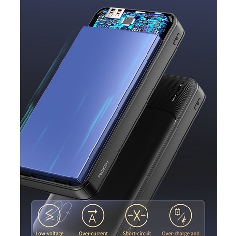 Pin sạc dự phòng sạc nhanh PD 20W Rockspace P200 dung lượng 20000mAh - Hàng chính hãng bảo hành 12 tháng