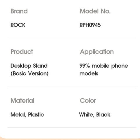 Giá đỡ điện thoại, máy tính bảng, ipad Rockspace phù hợp iphone, ipad, máy tính bảng,học online,xem phim, chơi game