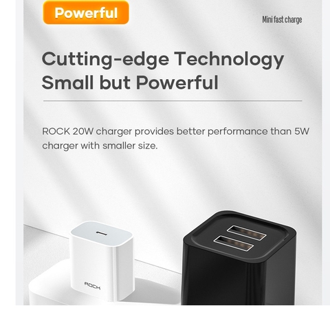 Củ sạc nhanh iPhone PD 20W Rockspace T18 Bảo hành 12 tháng lỗi 1 đổi 1