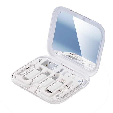 Combo tiện ích đa chức năng Rockspace sạc cho mọi dòng điện thoại laptop sạc nhanh nhỏ gọn -Hàng chính hãng