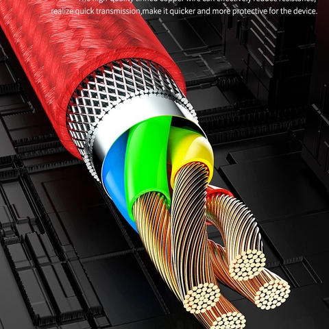 Dây Sạc Samsung Chính Hãng Rockspace R2 TypeC 2 mét dây dù màu đen sạc nhanh đầu kim loại BH 1 Năm