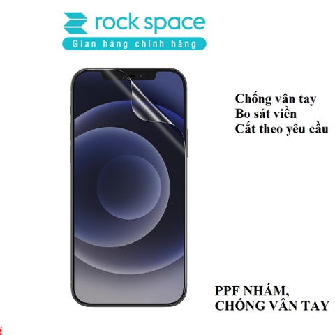 Kính Cường Lực PPF dẻo Rockspace nhám chống vân tay cho iphone và mọi dòng điện thoại