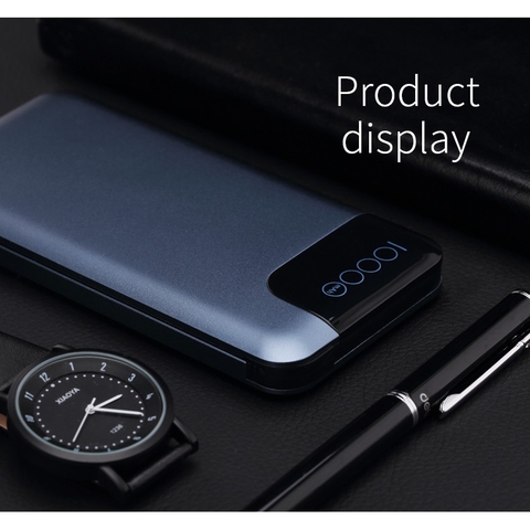 Pin dự phòng Rockspace P40 hỗ trợ sạc nhanh Quickcharger QC3.0 Power Bank 10000mAh - Hàng chính hãng bảo hành 12 tháng