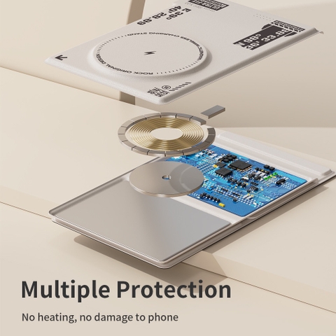 Đế sạc không dây sạc nhanh kiêm giá đỡ điện thoại Rockspace W50 sạc max 15W BH 12 tháng