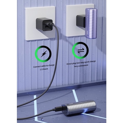 Pin sạc dự phòng thích hợp chân cắm TypeC Rockspace P85 5000mAh sạc nhanh - Hàng chính hãng có bảo hành