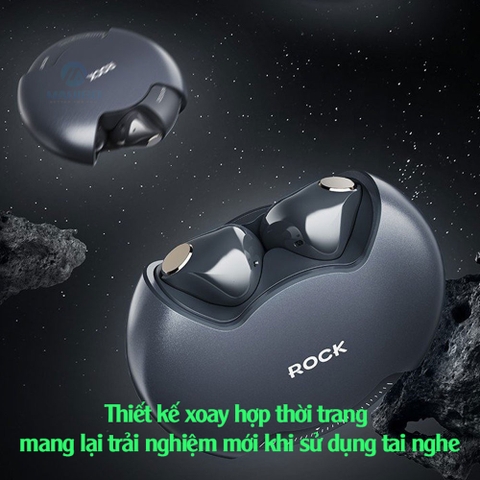 Tai nghe Bluetooth không dây nhét tai TWS Rockspace Rotating Hàng chính hãng BH 12 tháng