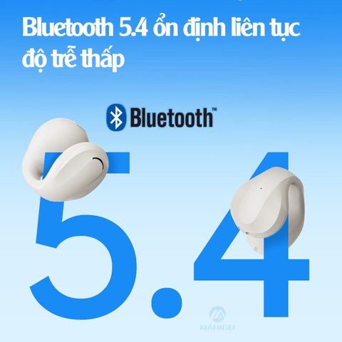 Tai nghe bluetooth không dây kẹp vành tai TWS Rockspace Sound EarCuffs truyền âm qua xương Hàng chính hãng có BH