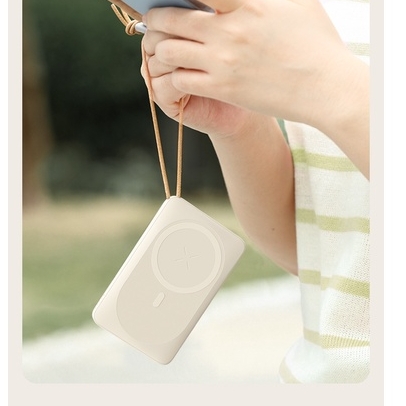 Pin sạc dự phòng không dây sạc nhanh PD 38.5W magsafe Rockspace P89 10000mAh Hàng chính hãng có BH