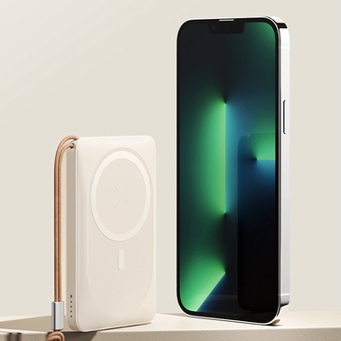 Pin sạc dự phòng không dây sạc nhanh PD 38.5W magsafe Rockspace P89 10000mAh Hàng chính hãng có BH