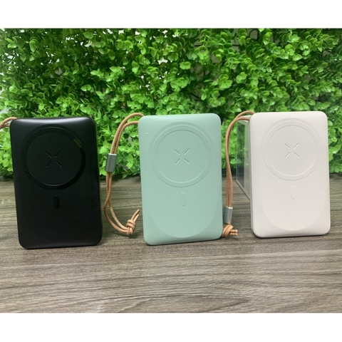 Pin sạc dự phòng không dây sạc nhanh PD 38.5W magsafe Rockspace P89 10000mAh Hàng chính hãng có BH