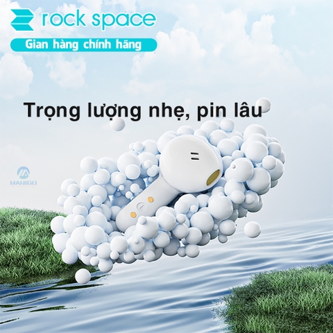 Tai nghe bluetooth không dây nhét tai TWS Rockspace S3 hàng chính hãng bảo hành 1 năm 1 đổi 1