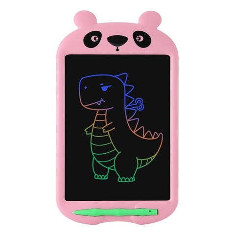 Bảng vẽ tự xoá điện tử vẽ viết thông minh đa sắc màu Manigo KS08501 gấu Panda kích thước 8'' dành cho trẻ em Hàng chính