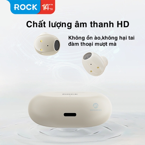 Tai nghe bluetooth không dây nhét tai Rockspace EB900 TWS có mic hàng chính hãng bảo hành 12 tháng