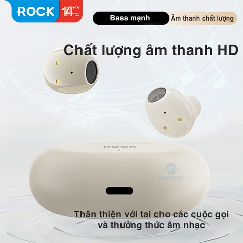 Tai nghe bluetooth không dây nhét tai Rockspace EB900 TWS có mic hàng chính hãng bảo hành 12 tháng