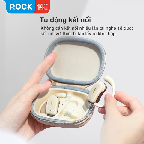 Tai nghe bluetooth không dây kẹp vành tai Rockspace X900 OWS Bluetooth Earphones bảo hành 12 tháng