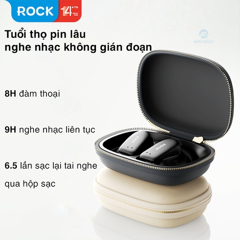 Tai nghe bluetooth không dây kẹp vành tai Rockspace X900 OWS Bluetooth Earphones bảo hành 12 tháng
