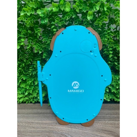 Bảng vẽ tự xóa thông minh đa sắc Manigo KSD01 8.5inch màn hình LCD chống bức xạ ánh sáng an toàn thị lực bảo hành 1 năm