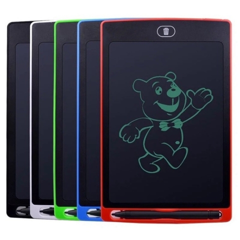 Bảng vẽ viết tự xoá thông minh đa sắc Manigo KS0120-2 12 inch màn hình LCD bảo vệ mắt cho trẻ em BH 1 năm
