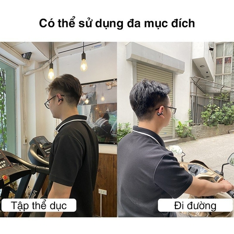 Tai nghe bluetooth không dây kẹp vành tai Rock Sound EarCuffs TWS Earphone Rockspace BH 12 tháng