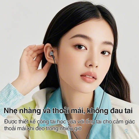 Tai nghe có dây có mic Rockspace ES09 chuẩn cắm TypeC dành cho ip15 samsung huawei xiaomi BH 1 nă