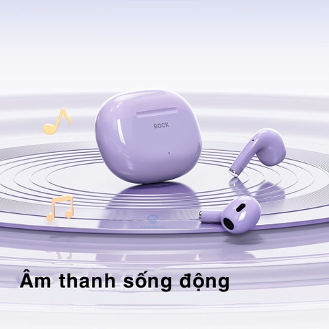 Tai nghe bluetooth không dây nhét tai Rockspace EB600 TWS có mic hàng chính hãng bảo hành 12 tháng