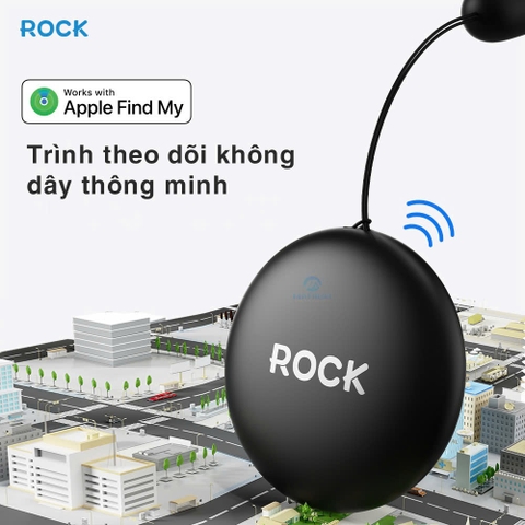 Thiết bị định vị thông minh smart tag ROCKSPACE Wireless positioning chống thất lạc đồ vật có BH