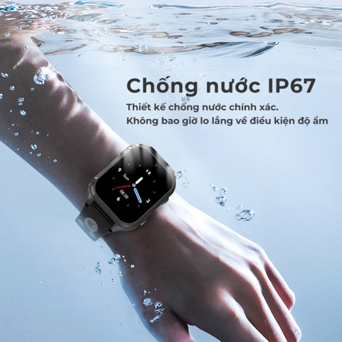 Đồng hồ thông minh trẻ em Manigo MT56 lắp sim nghe goi định vị call video cảnh báo nguy hiểm