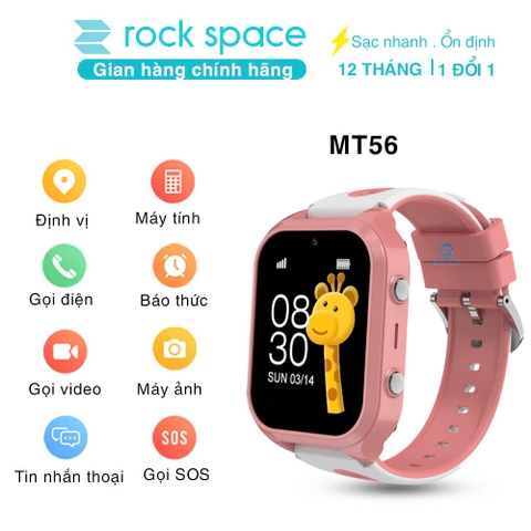 Đồng hồ thông minh trẻ em Manigo MT56 lắp sim nghe goi định vị call video cảnh báo nguy hiểm