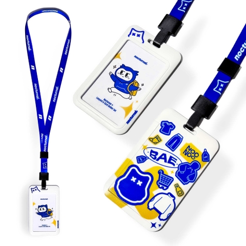 Nocturnal ® Sticker Lanyard & Card Holder