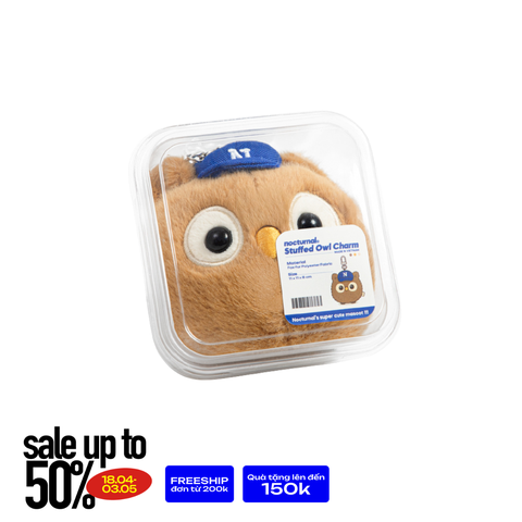 Stuffed Owl Charm