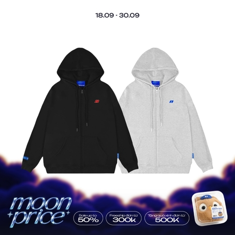 Minimal Zipper Hoodie