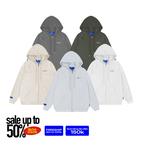 Signature Zipper Hoodie